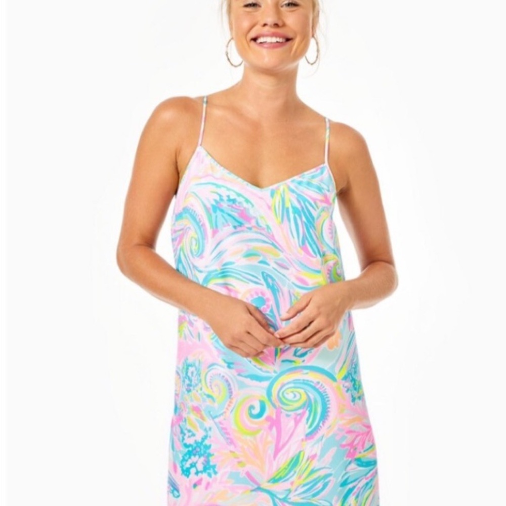 Lilly Pulitzer Tropical Print Dress